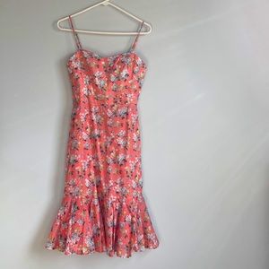 J.Crew Mid Length Dress Liberty Floral Fabric